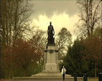 Carnegie Statue, Dunfermline, Scotland